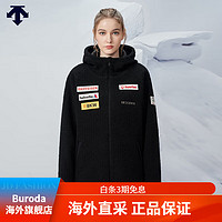 迪桑特SKI STYLE系列运动休闲女子针织运动上衣冬季 BK-BLACK L(170/88A)