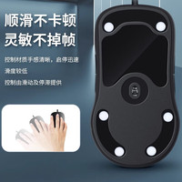 BUBM 必优美 小圆点特氟龙脚贴 电竞鼠标通用小圆点脚贴GPW/GPW1代2代 G502/G304电竞鼠标脚贴耐磨防滑40个装-灰色