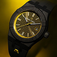 艾美 瑞士手表时尚多功能石英男表防水夜光腕表 AI2008-00000-V00-0（黑40mm）