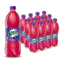pepsi 百事 可乐 美年达 Mirinda 葡萄味汽水 碳酸饮料 900ml*12瓶 整箱装