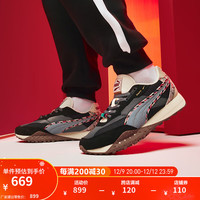 PUMA BLKTOP RIDER BZ 397201 深灰浅蓝黑 44码 休闲运动鞋