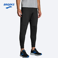 BROOKS布鲁克斯男跑步舒适运动裤长裤环保收纳 211364001