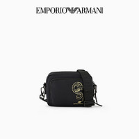 EMPORIO ARMANI 阿玛尼 男士斜挎包 EM000022AF10039 黑色