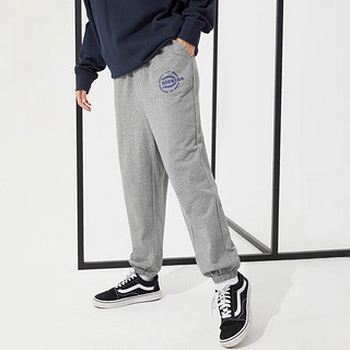 Dickies 帝客 2022秋冬卫裤男宽松运动裤束脚简约裤子DK010349 灰色 L