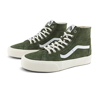 VANS 范斯 CLASSICS系列 Sk8-hi Tapered Vr3 中性运动板鞋 VN0009Q0KFR 绿色 38