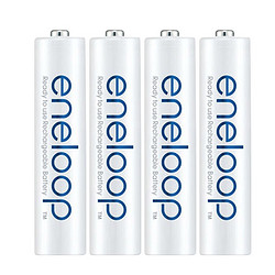 eneloop 爱乐普 4MCCA/4W 7号镍氢充电池 1.2V 750mAh 4粒装