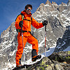 BIGPACK 派格 男款单层冲锋衣滑雪服防风防水户外登山服夹克套装