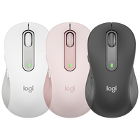  logitech/罗技 无线蓝牙静音鼠标  M650鼠标垫套装白色 M650鼠标垫套装黑 M650鼠标垫套装粉色 M650粉-彩包版 M650黑-彩包版 M650L 白-彩包版 M650L黑-彩包版