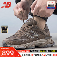 NEW BALANCE男鞋女鞋 冬季NB 9060运动鞋时尚休闲鞋舒适复古老爹鞋 U9060PB-D/驼色 42.5(内长27cm)