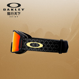 OAKLEY 欧克利 LINE MINER系列 岩矿防雾雪镜 7093-92 谱锐智火炬红镀膜