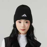 阿迪达斯(adidas)男帽女帽 运动帽户外时尚保暖潮流休闲绒线帽子 IB4570 OSFW
