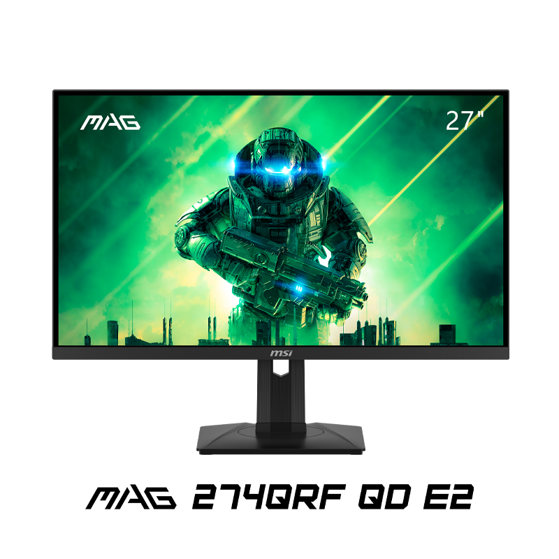 MSI 微星 MAG 274QRF QD E2 27英寸IPS显示器（2560 *1440、180Hz、HDR400、1ms）