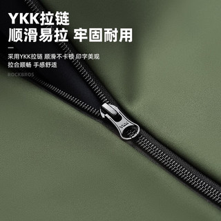洛克兄弟骑行服上衣套装男款抓绒保暖长袖长裤户外单车运动服冬季 秋冬骑行服-红色  XL
