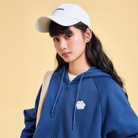 ANTA 安踏 连帽外套女冬季开衫卫衣休闲夹克加绒上衣