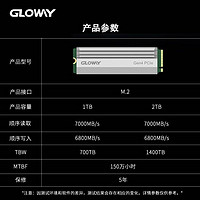 GLOWAY 光威 Ultimate M.2接口 SSD固态硬盘 2TB