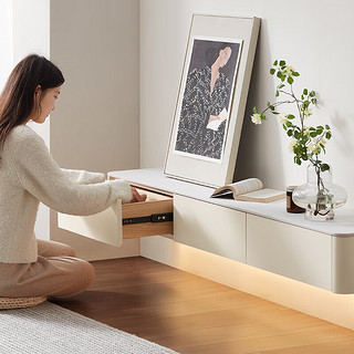 原始原素实木电视柜 现代简约小户型客厅落地储物柜妙可电视柜（A款）-2.2