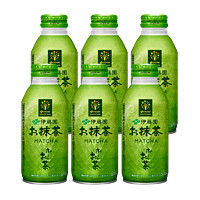 ITO EN 伊藤园 抹茶茶饮 0糖0卡 370ml*6瓶 临期