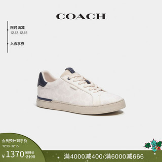 COACH 蔻驰 男士经典标志LOWLINE低帮运动鞋