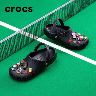 crocs 卡骆驰 经典洞洞鞋男女休闲鞋|10001 黑色-001 43(270mm)