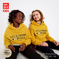 UNIQLO 优衣库 童装男童女童PEANUTS连帽卫衣长袖史努比461699