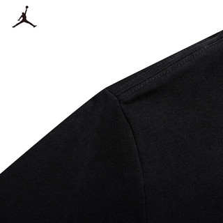 NIKE  AIR JORDAN 耐克AJ童装男童23号长袖T恤23春秋儿童运动休闲上衣 正黑色/红色 160/80(XL)