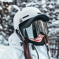 trake雪镜磁吸双层防雾男女柱面近视护目镜装备成人专业滑雪眼镜