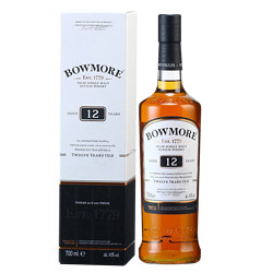 BOWMORE 波摩（Bowmore）三得利洋酒 12年 单一麦芽 苏格兰威士忌 700ml