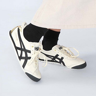 Onitsuka Tiger鬼冢虎男鞋女鞋23冬运动鞋轻便懒人鞋一脚穿透气休闲鞋子 1183B493-100/乳白色 45