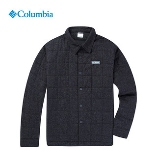 Columbia哥伦比亚夹克男时尚翻舒适耐磨领夹棉休闲外套AE4571 010 L