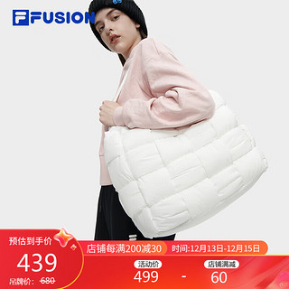 FILA FUSION斐乐潮牌款提包2023冬时尚休闲单肩包羽绒包