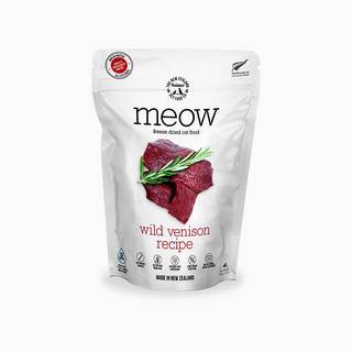 沃夫妙 Meow冻干猫粮woof冻干沃夫妙猫粮无谷物冻干 鹿肉280g