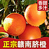 江西赣南脐橙新鲜10斤装当季水果赣州产地直发手剥甜橙子整箱