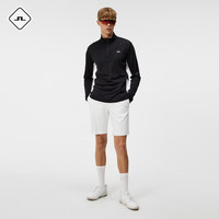 金林德伯格(J.Lindeberg)商场同款秋冬GOLF速干吸湿半高领拉链卫衣打底衫外套524121009 RPR黑色 175/96A/M