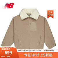 NEW BALANCE 23女款潮流百搭翻领针织外套 LBE MDD43232 M