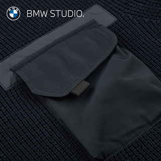 BMW Studio宝马studio 秋冬男装针织长袖圆领套头衫 NAVY L