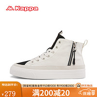 KAPPA卡帕帆布鞋男女板鞋运动休闲鞋款跑步鞋潮鞋球鞋 K0AY5CC47D-133 43