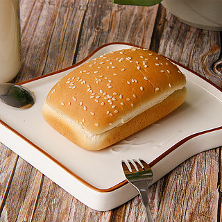 MANKATTAN 曼可顿 芝麻仔汉堡胚 620g(10组)*3 汉堡包半成品儿童早餐面包 源头直发