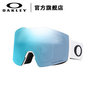 OAKLEY 欧克利 FALL LINE XL 中性雪镜 0007099-35 哑光白