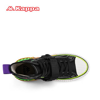 KAPPA卡帕帆布鞋男女板鞋运动休闲鞋款跑步鞋潮鞋球鞋 K0AW5VS50-990 37