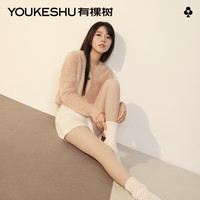 有棵树(YOUKESHU)赵今麦同款一脚蹬光腿女秋冬丝袜加绒打底裤袜白皙肤薄绒F