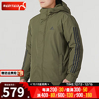 阿迪达斯 （adidas） 男装 运动服户外保暖外套舒适时尚休闲服棉服 IP2535/晒图退10 2XL/185