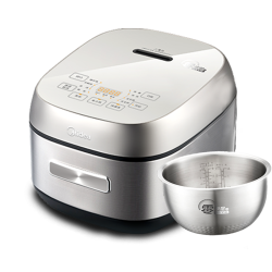 Midea 美的 智能电饭煲  MB-CFB4065S（0涂层316L不锈钢内胆）