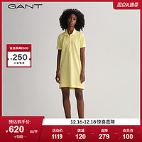 GANT 甘特 2023春夏新款女士时尚短袖Polo领连衣裙|4203320