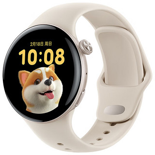 vivo WATCH 3 eSIM软胶版 月光白 智能手表 独立通话 自研蓝河操作系统 监测 16天超长续航 血氧心率监测