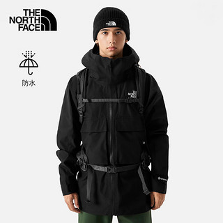 The North Face北面滑雪服男冲锋衣GORE-TEX户外运动单板防水防风2382V9 JK3/黑色 L/180