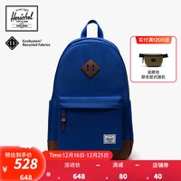 Herschel赫行【New Classics】新升级Heritage™双肩包校园风书包 品蓝色/棕褐色 24升