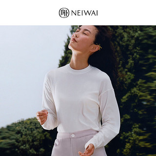 NEIWAI 内外 睡衣/家居服/运动泳衣 罗纹睡袍-米白 L