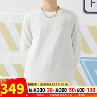 PUMA 彪马 男装女装 24春运动服跑步训练服时尚休闲保暖卫衣套头衫 625825-65 S