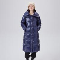 【极寒系列】2023户外运动高充加厚羽绒服女过膝长款鸭绒