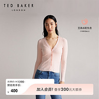 TED BAKER 女士秋冬针织衫TED BAKER 2022秋冬休闲V领长袖针织衫上衣 259939